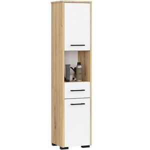 Ak furniture Koupelnová skříňka FIN II 30 cm dub artisan/blíá obraz
