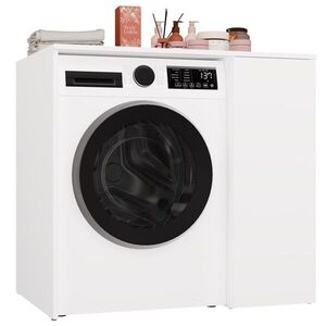 TP Living Koupelnová skříňka na pračku Pola 95 cm bílá obraz
