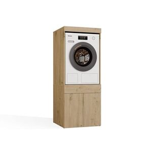 TP Living Koupelnová skříňka na pračku Pola Twin dub Artisan obraz