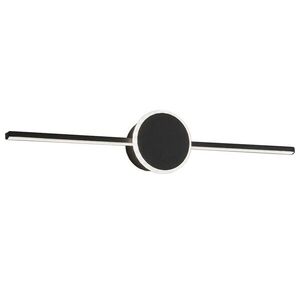 TooLight Koupelnové svítidlo s LED Round BLACK 80CM APP850-1W obraz