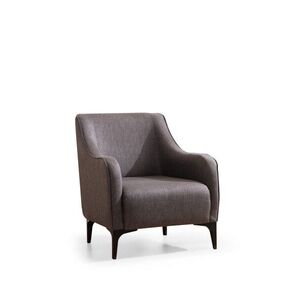 Hanah Home Křeslo Belissimo tmavě šedé obraz