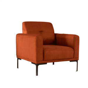 Hanah Home Křeslo Mustang oranžové obraz