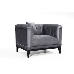 Hanah Home Křeslo Trendy šedé obraz