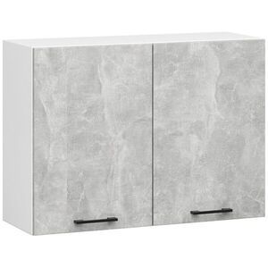 Ak furniture Kuchyňská závěsná skříňka Olivie W I 80 cm bílá/beton obraz