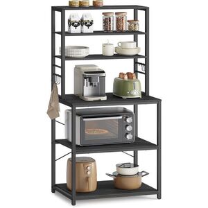 SONGMICS Kuchyňský regál Vasagle Vogues 60 cm černý obraz