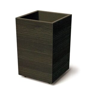 Prosperplast Květináč MADERAN SQUARE HIGH ECO WOOD 38, 5 cm kávový obraz