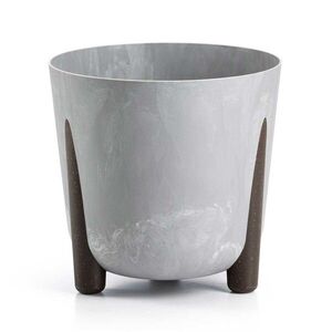 HowHomely Květináč MOSS ECO 25, 5x25, 3 cm šedý beton obraz