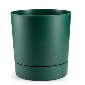 HowHomely Květináč s podmiskou AZALEA 22, 5 cm zelený obraz