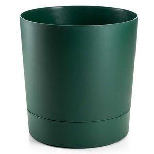 HowHomely Květináč s podmiskou AZALEA 35 cm zelený obraz