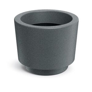 Prosperplast Květináč SPLITOS ROUND granitově šedý, varianta 30 cm obraz