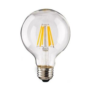 Eko-light LED žárovka G125 teplá bílá obraz
