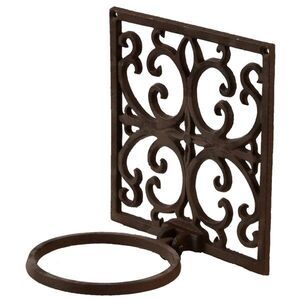 Esschert Design Litinový stojan na květiny IRON hnědý obraz