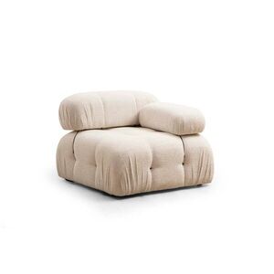 Hanah Home Modul pohovky Bubble bouclé krémový pravý obraz