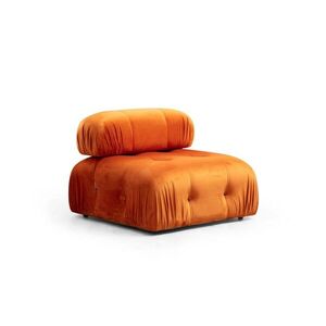 Hanah Home Modul pohovky Bubble samet oranžový středový obraz