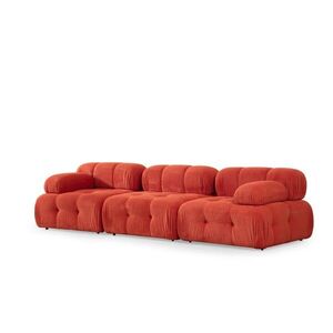 Hanah Home Modulová pohovka Doblo I 315 cm červená obraz