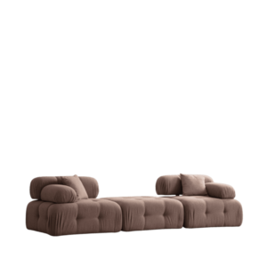 Hanah Home Modulová pohovka Doblo II 315 cm hnědá obraz