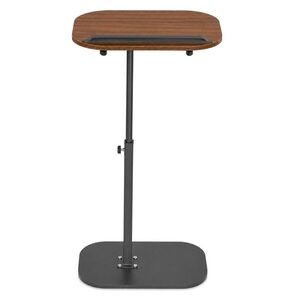TZB Nastavitelný odkládací stolek Neti 40 cm černý/ořech obraz