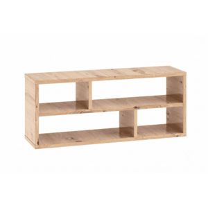 ADRK Nástěnná police Liva 80 cm dub Artisan obraz