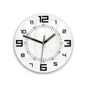 ModernClock Nástěnné hodiny Armando 28 cm černé/bílé obraz