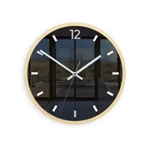ModernClock Nástěnné hodiny Grafit 30 cm šedé/černé obraz