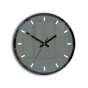 ModernClock Nástěnné hodiny Rolo 30 cm šedé obraz