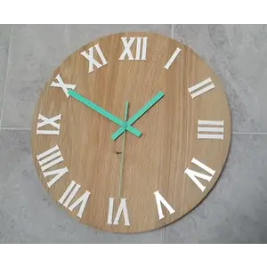 ModernClock Nástěnné hodiny Rome hnědé obraz