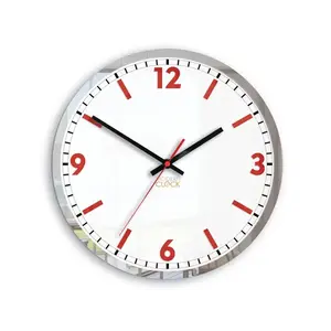 ModernClock Nástěnné hodiny Solar 30 cm červené obraz