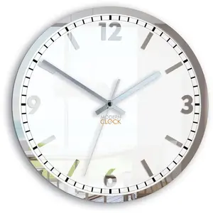 ModernClock Nástěnné hodiny Solar 30 cm zrcadlové obraz