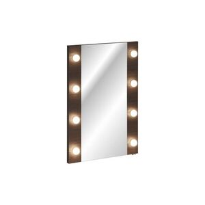 Comad Nástěnné LED zrcadlo Dorothy 60 cm dub ristretto obraz