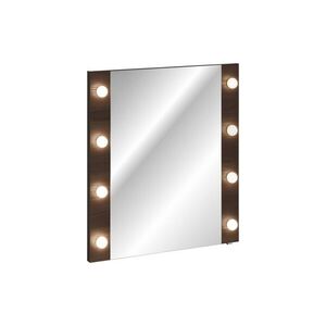 Comad Nástěnné LED zrcadlo Dorothy 80 cm dub ristretto obraz
