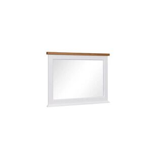 ADRK Nástěnné zrcadlo Galileo 97, 5 cm bílé/dub přírodní obraz