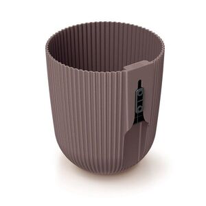 Prosperplast Nástěnný květináč MILLA WALL 14, 6 cm marsala obraz