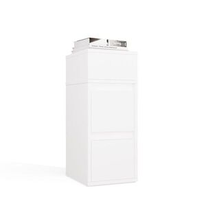 TP Living Noční stolek York 27 cm bílý obraz
