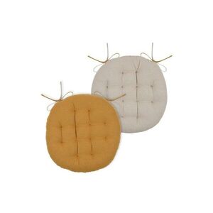 STOF Oboustranný podsedák na židli DUO 38 cm medový/béžový obraz