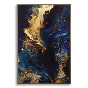 Mauro Ferretti Obraz Andromeda A 60x90 cm modrý/zlatý obraz