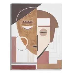 Mauro Ferretti Obraz Ethnic Face 60x80 cm béžovo-hnědý obraz