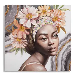 Mauro Ferretti Obraz Naomi A 100x100 cm vícebarevný obraz