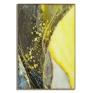 Mauro Ferretti Obraz Sunny 80x120 cm žlutý obraz