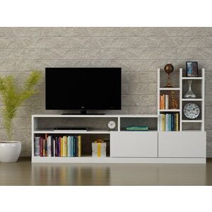 Hanah Home Obývací stěna Dolunay 164, 4 cm bílá obraz