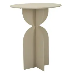 Mauro Ferretti Odkládací stolek Dune 45 cm tmavě béžový obraz