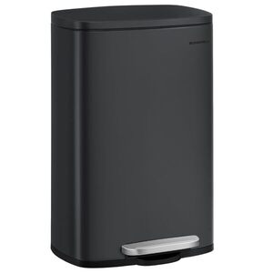SONGMICS Odpadkový koš Doro 50 L černý obraz