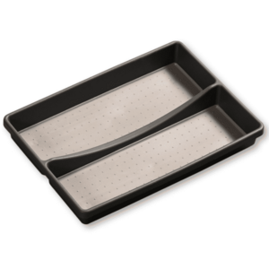Kesper Organizér do zásuvky Kubas 23 cm černý obraz
