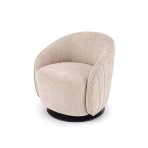 HALMAR Otočné designové křeslo Basilio cappuccino obraz