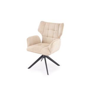 HALMAR Otočné jídelní křeslo K601 béžové obraz