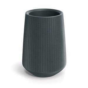 Prosperplast Plastový květináč COROS BOWL HIGH 40 cm grafitový obraz