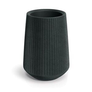 Prosperplast Plastový květináč COROS BOWL HIGH 40 cm tmavě šedý obraz