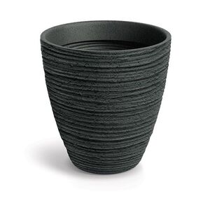 Prosperplast Plastový květináč DEFORAS I. tmavě šedý, varianta 40 cm obraz