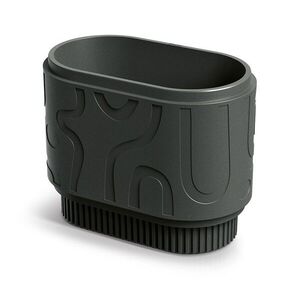 Prosperplast Plastový květináč FOLKAS ROUNDOS CASE tmavě šedý, varianta 60 cm obraz