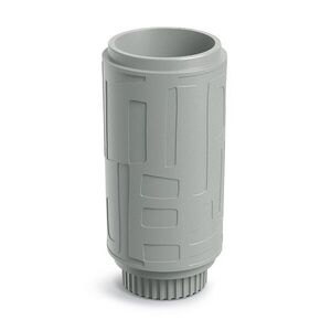 Prosperplast Plastový květináč FOLKAS ROUNDOS HIGH betonově šedý, varianta 30 cm obraz