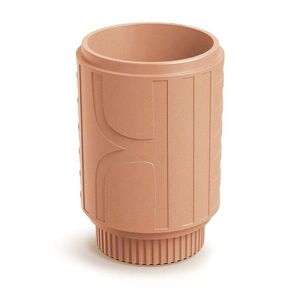 Prosperplast Plastový květináč FOLKAS ROUNDOS MIDL 40 cm terakota obraz